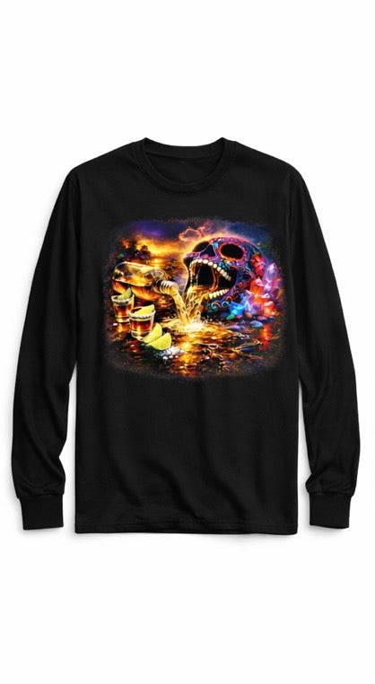 Tequila Skull Shirt