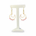 Ruby Moon Earrings