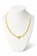Yellow Jade Necklace