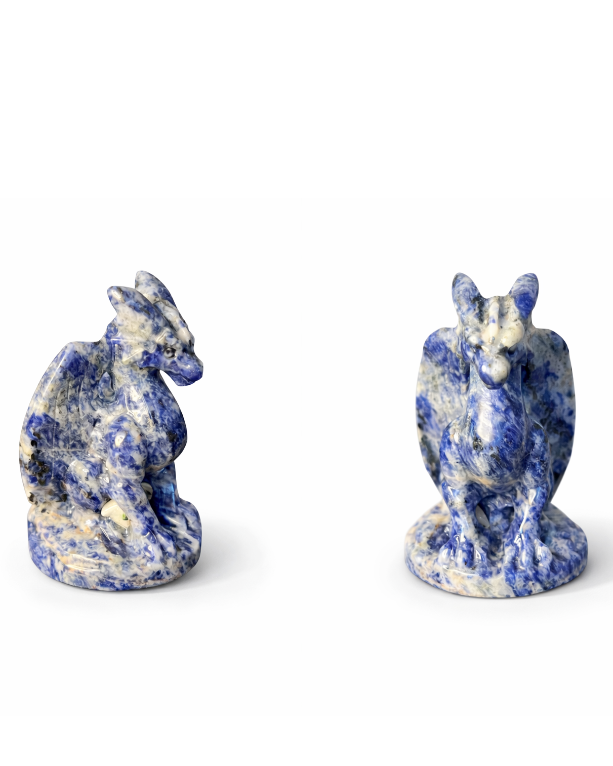 Carved Sodalite Dragon