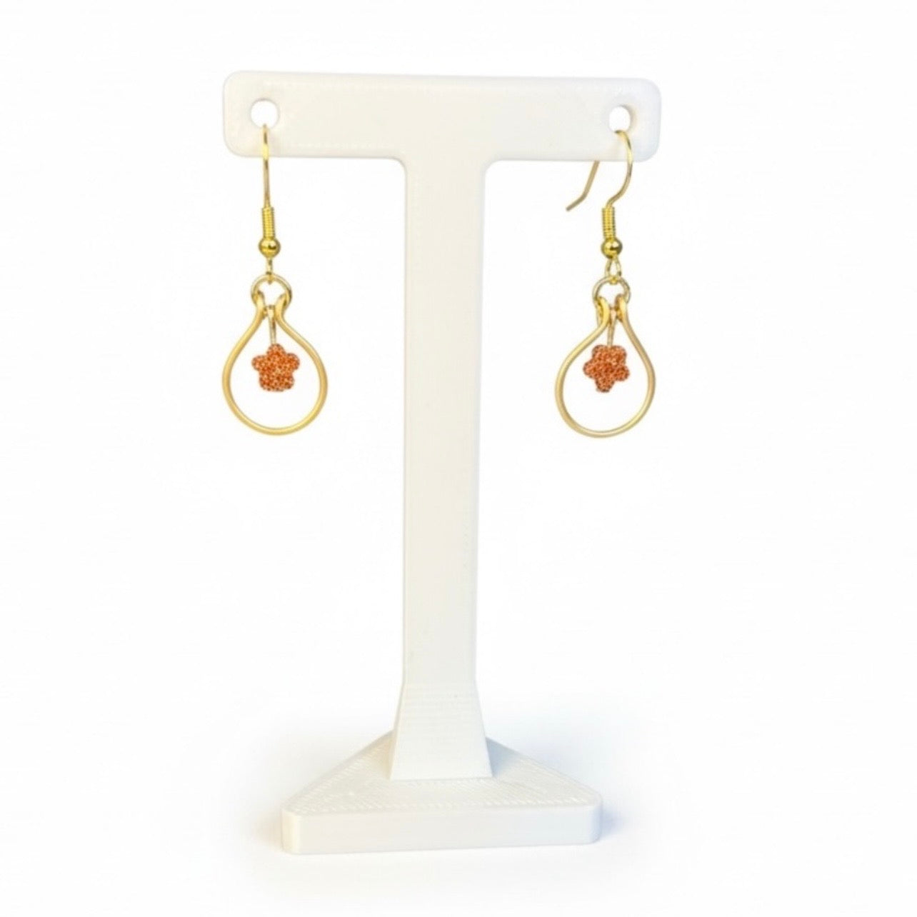 Goldstone Earrings