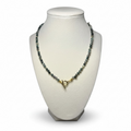 Faceted Natural Emerald Necklace