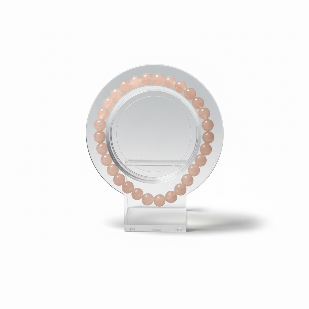 Peach Moonstone Bracelet