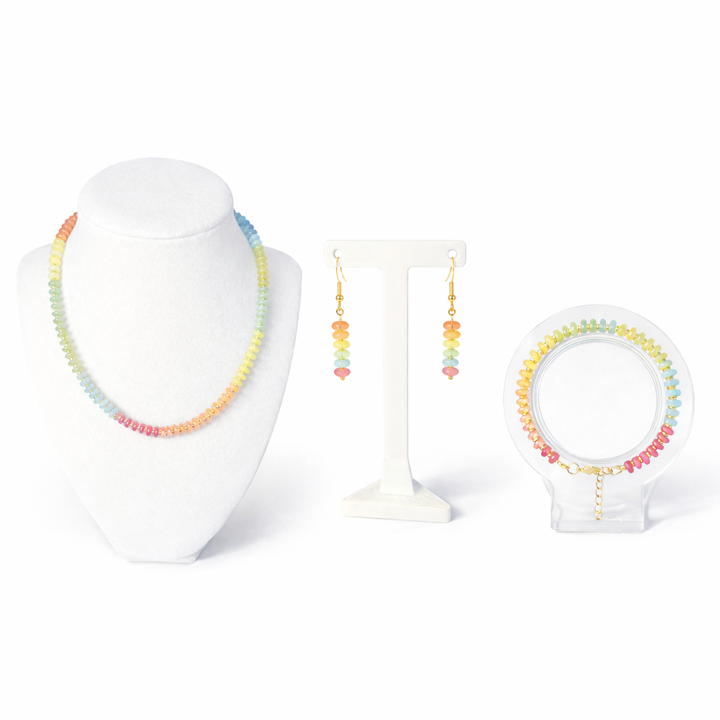 Multi-Colored Jade Set