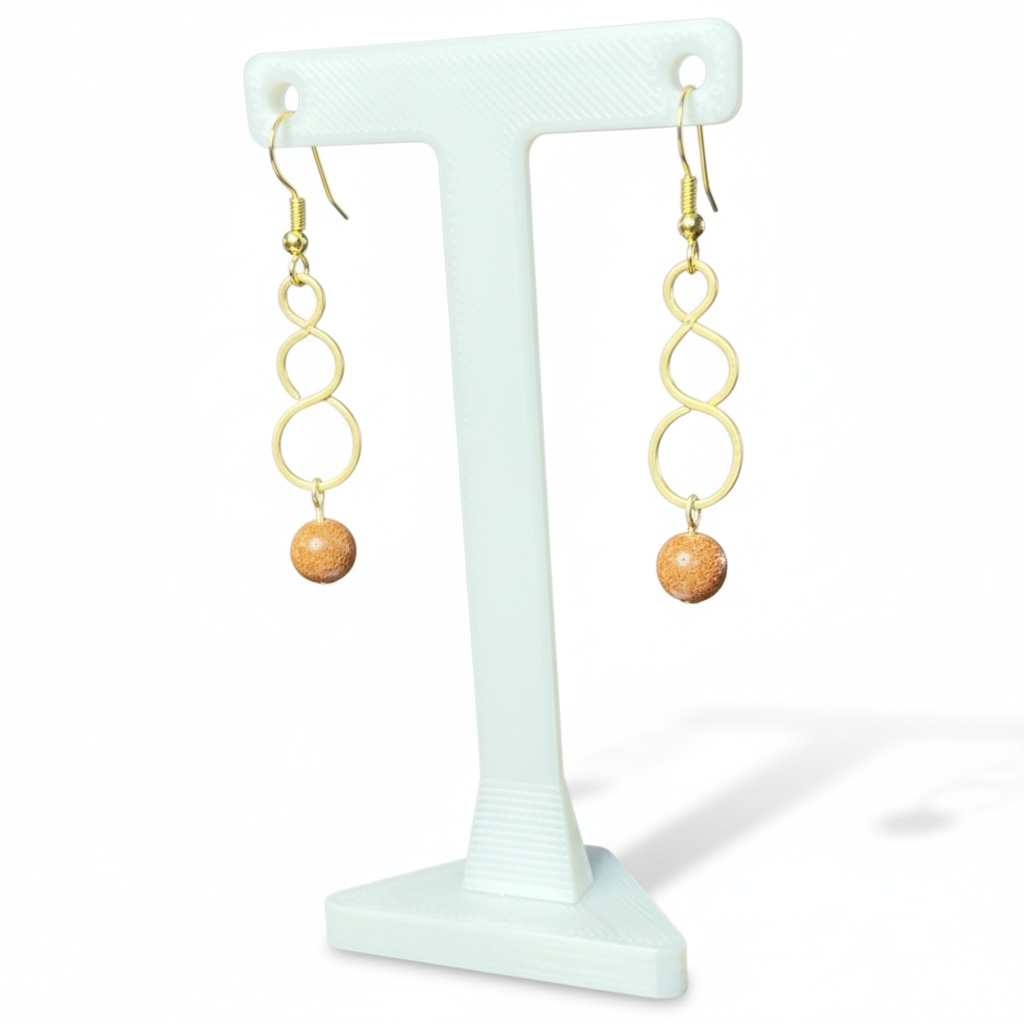Goldstone Earrings