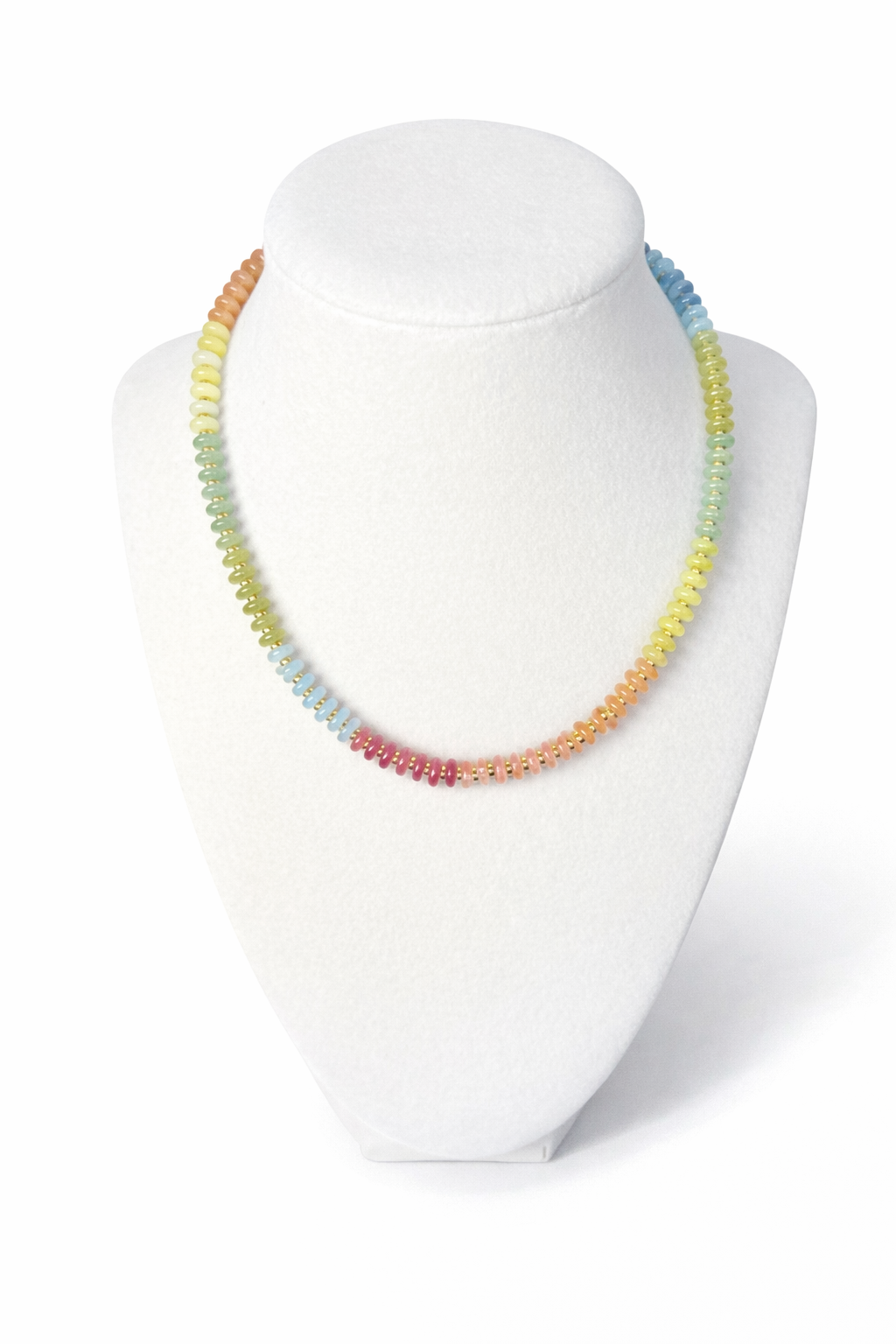 Multi-Colored Jade Necklace