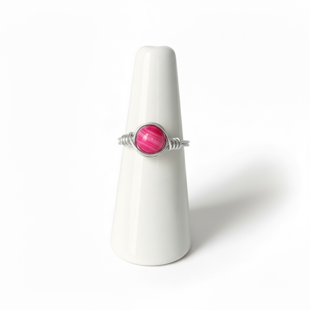 Wire Wrapped Gemstone Rings