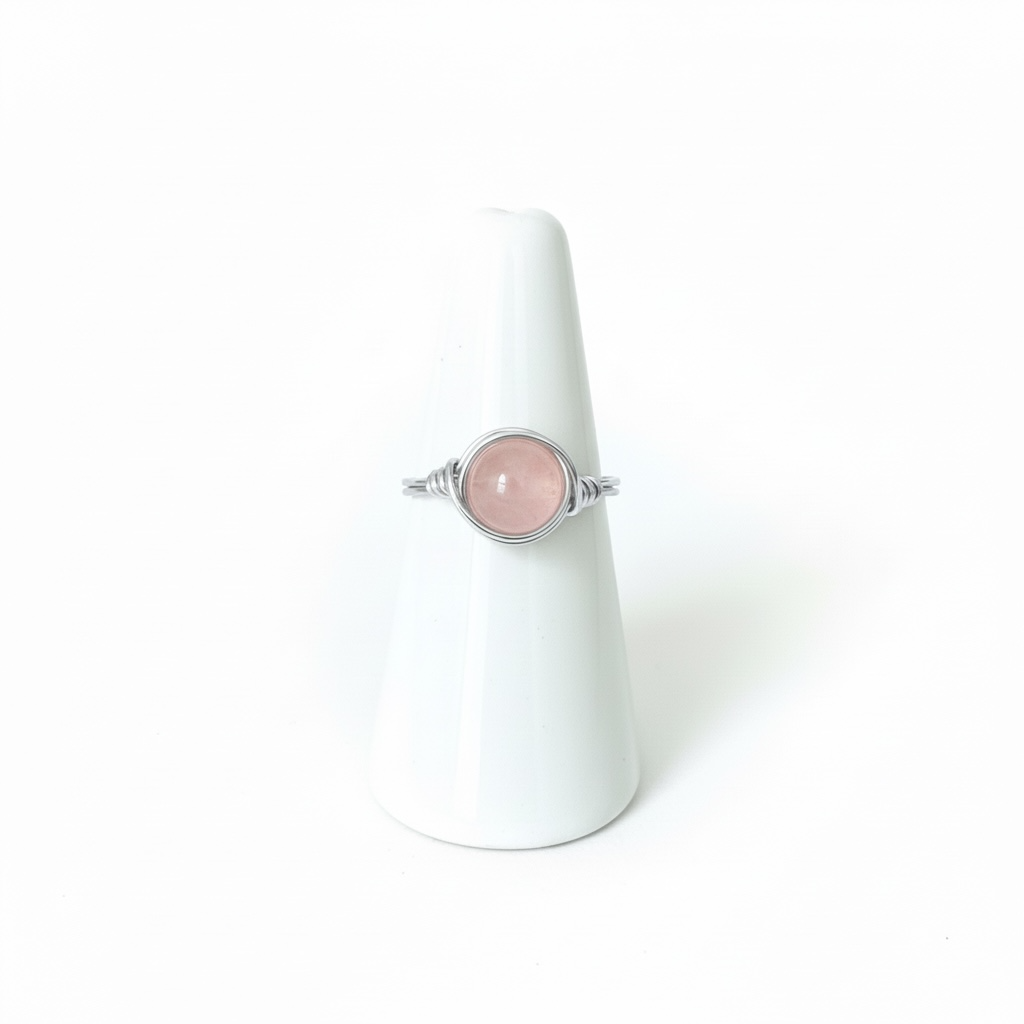 Wire Wrapped Gemstone Rings