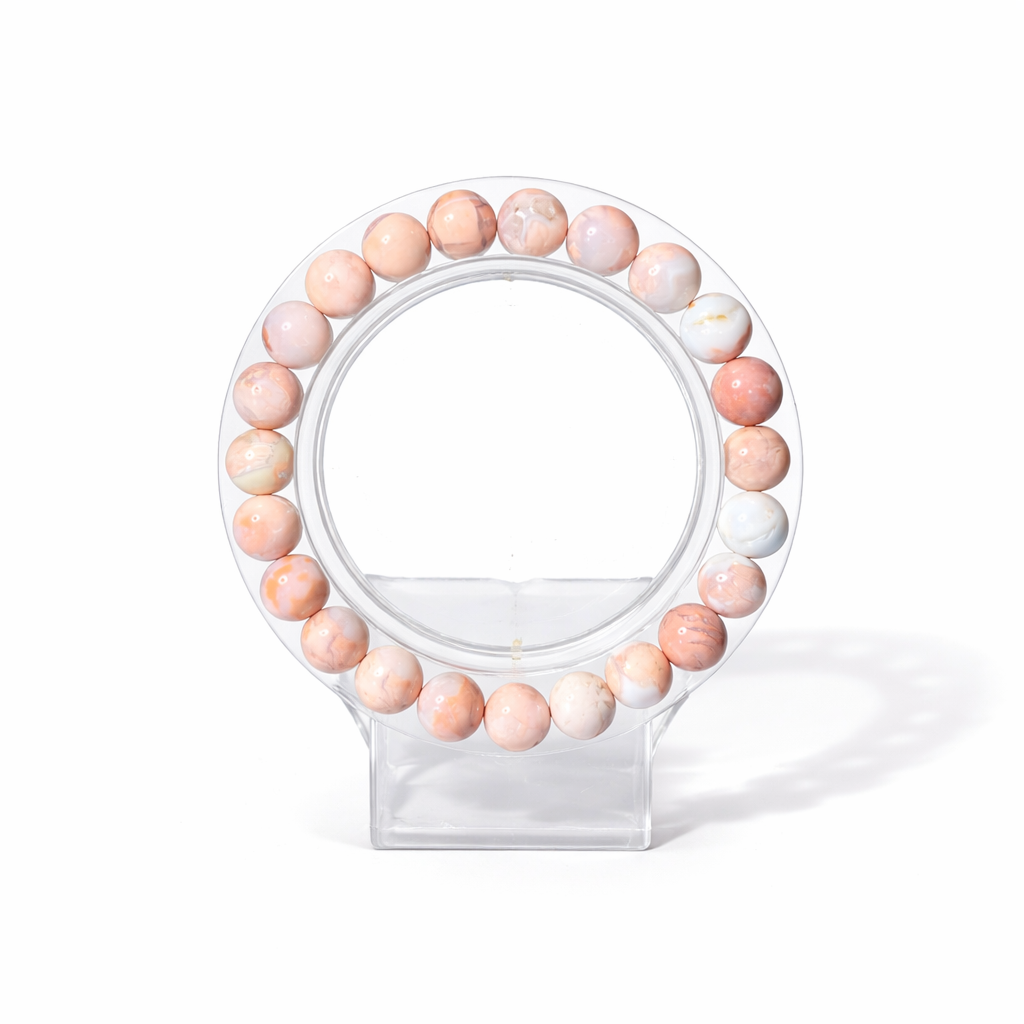 Cotton Candy Agate Bracelet