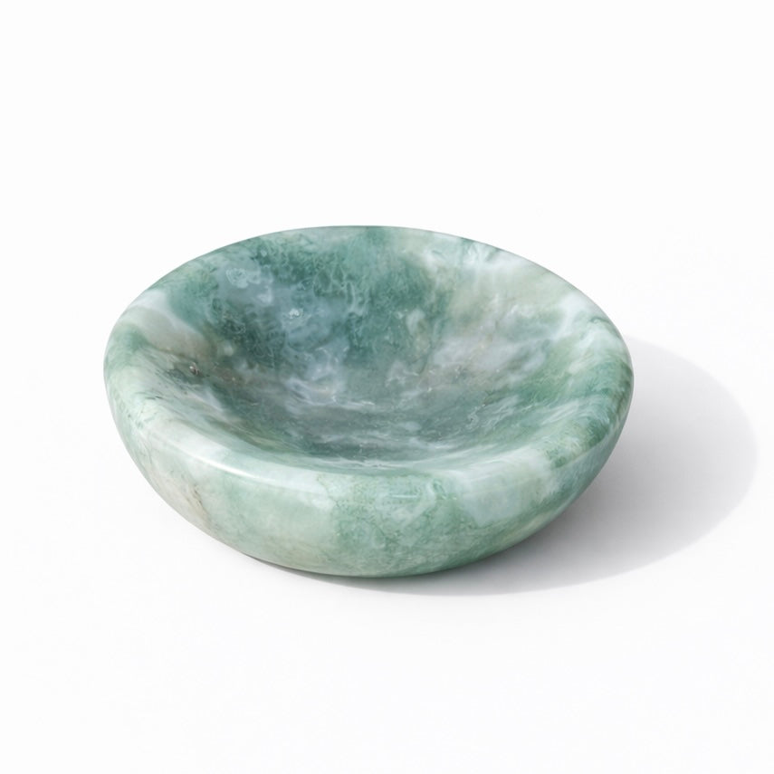Moss Agate Bowl