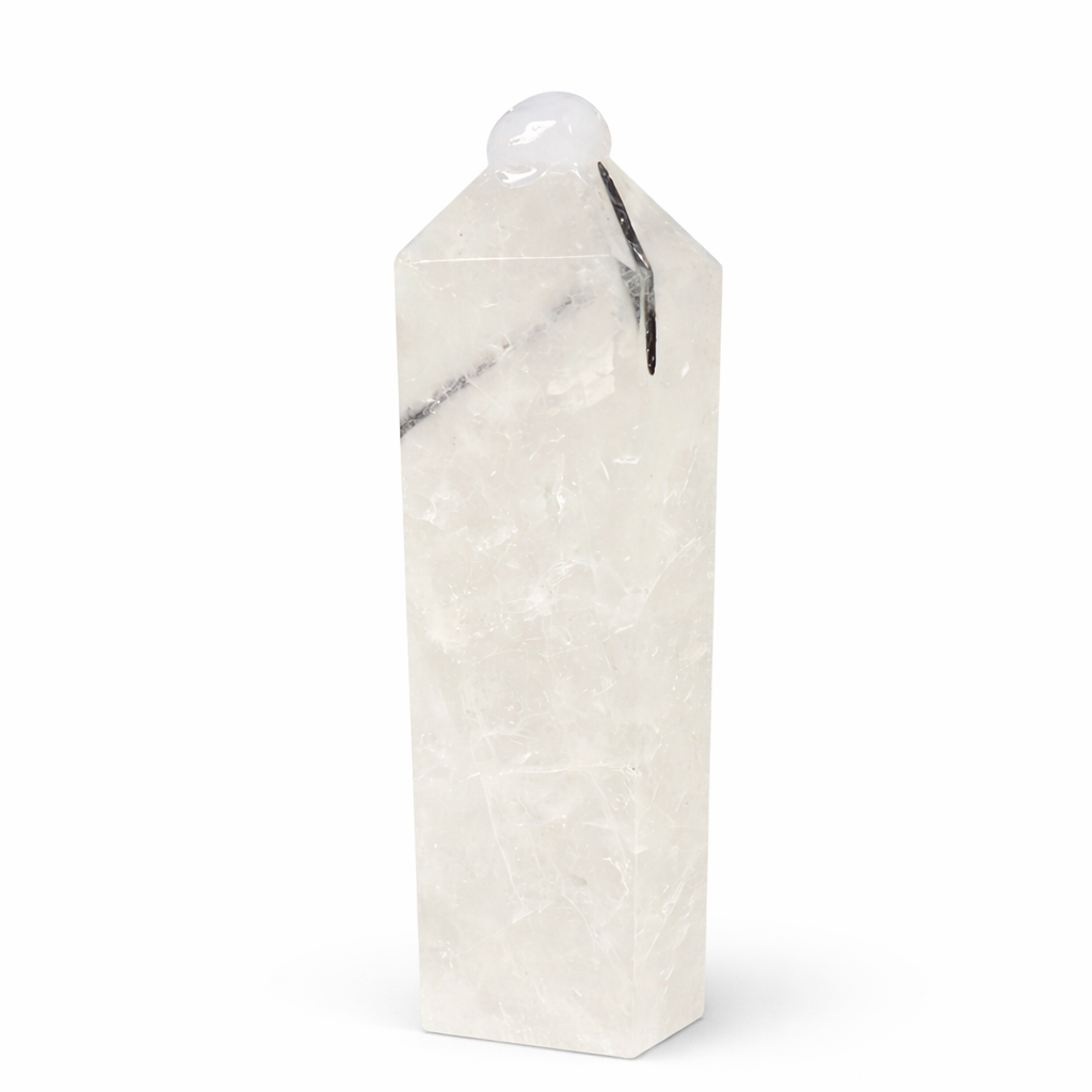 Tourmalinated Quartz Tower