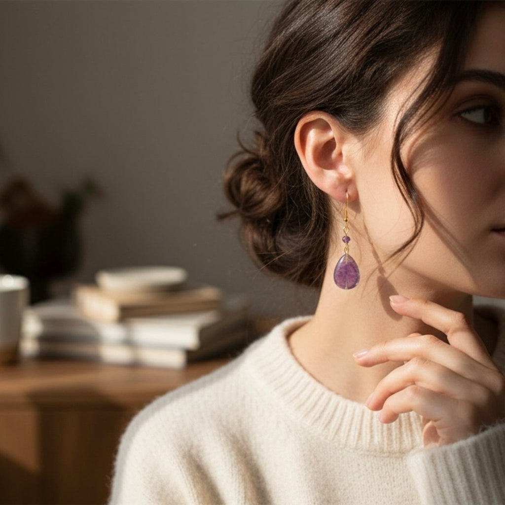 Amethyst Earrings