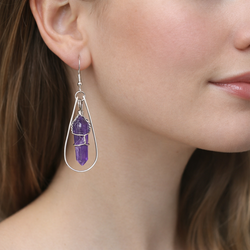 Amethyst Earrings