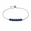 Blue Sapphire Lariat Bracelet