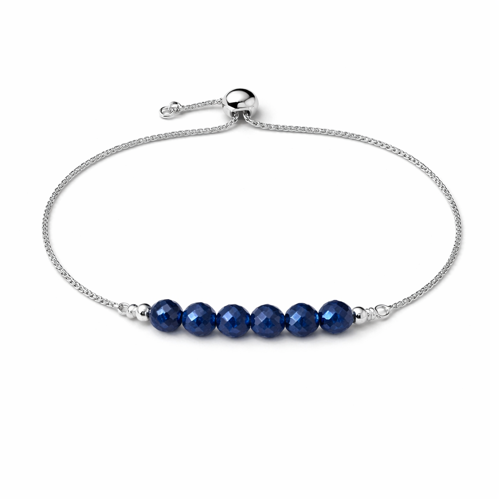 Blue Sapphire Lariat Bracelet