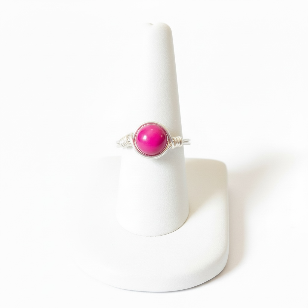 Wire Wrapped Gemstone Rings