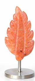 Carved Gemstone Feathers