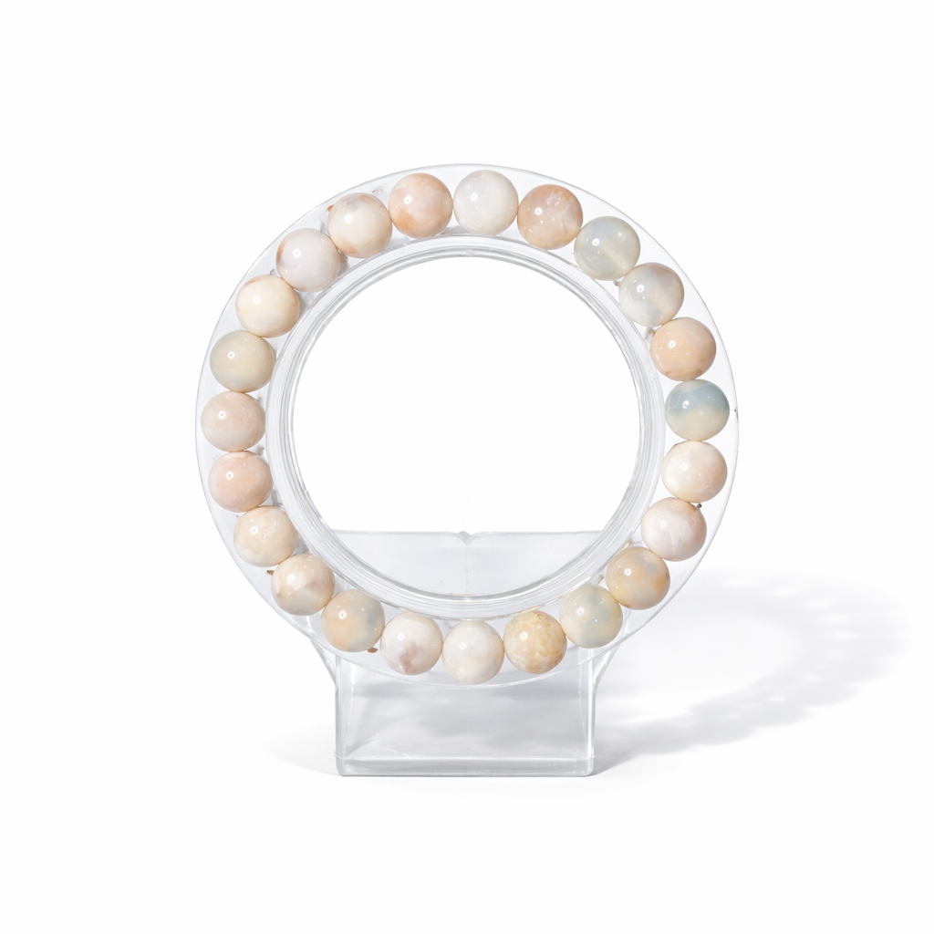 Flower Agate Bracelet