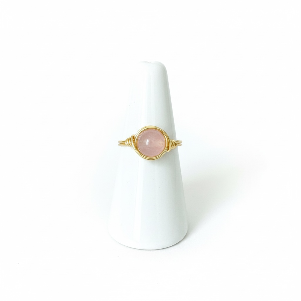 Wire Wrapped Gemstone Rings