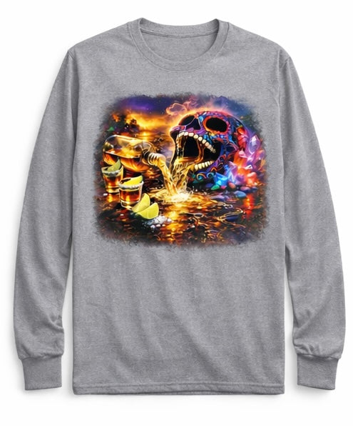 Tequila Skull Shirt