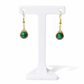 Green Tiger’s Eye Earrings