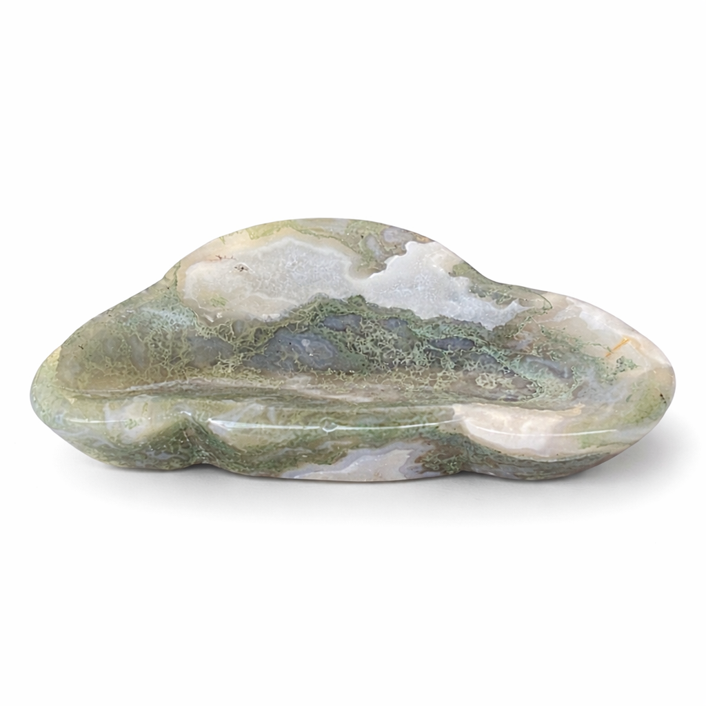 Moss Agate Bowl