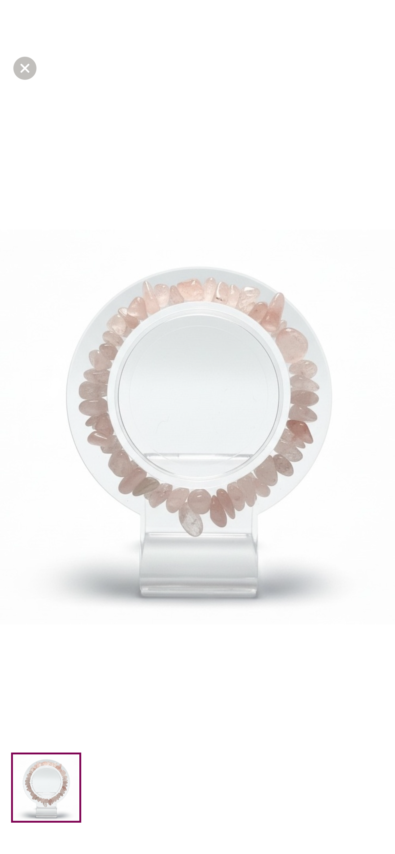 Rose Quartz Chip Jewelry Set