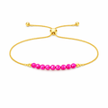 Ruby Lariat Bracelet
