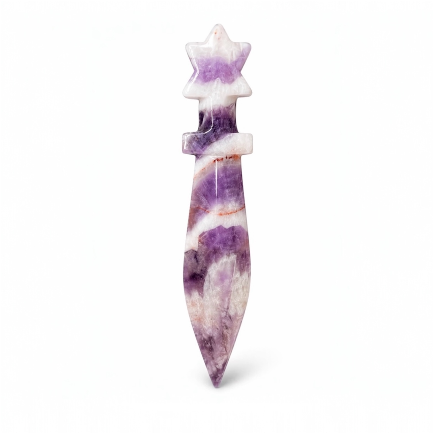Amethyst Carved Dagger