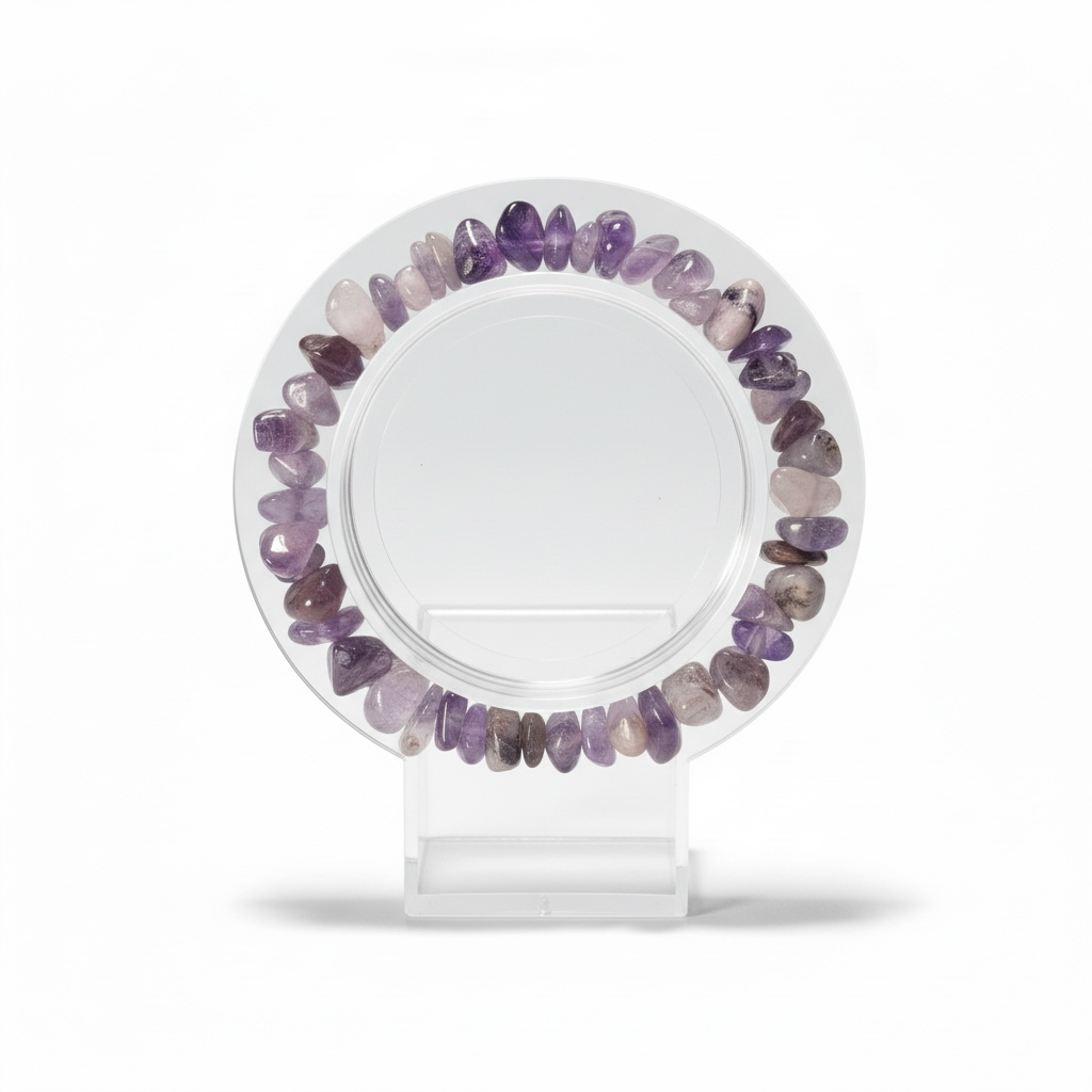 Amethyst Chip Bracelet