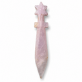 Rose Quartz Carved Dagger