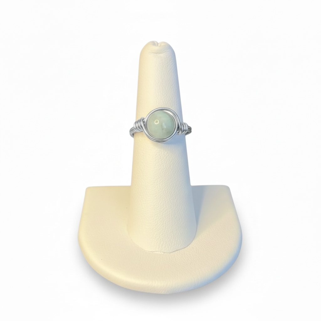 Wire Wrapped Gemstone Rings