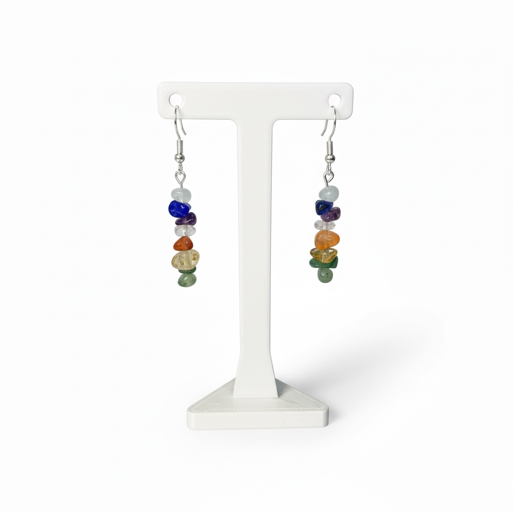 7 Chakras Chip Jewelry Set