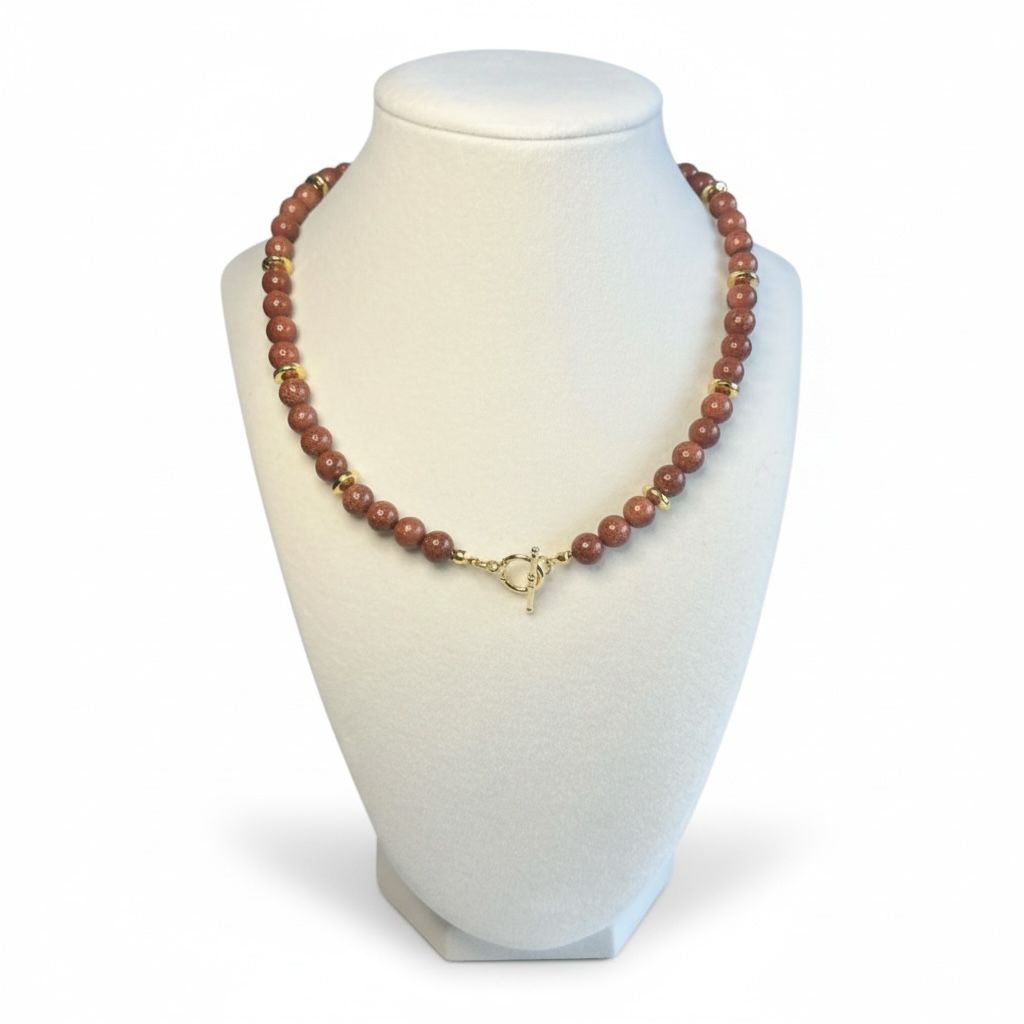 Goldstone Necklace