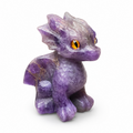 Amethyst Dragon Carving