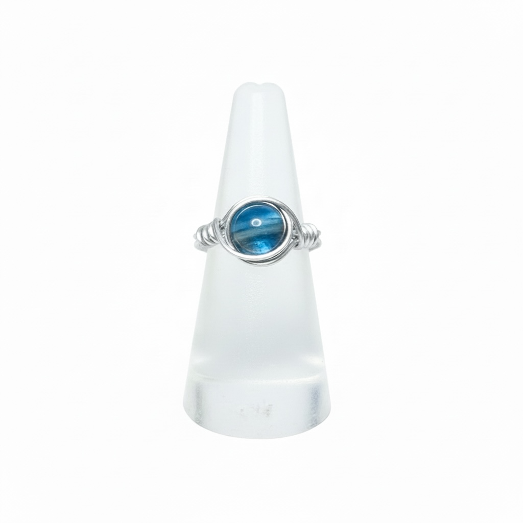 Wire Wrapped Gemstone Rings