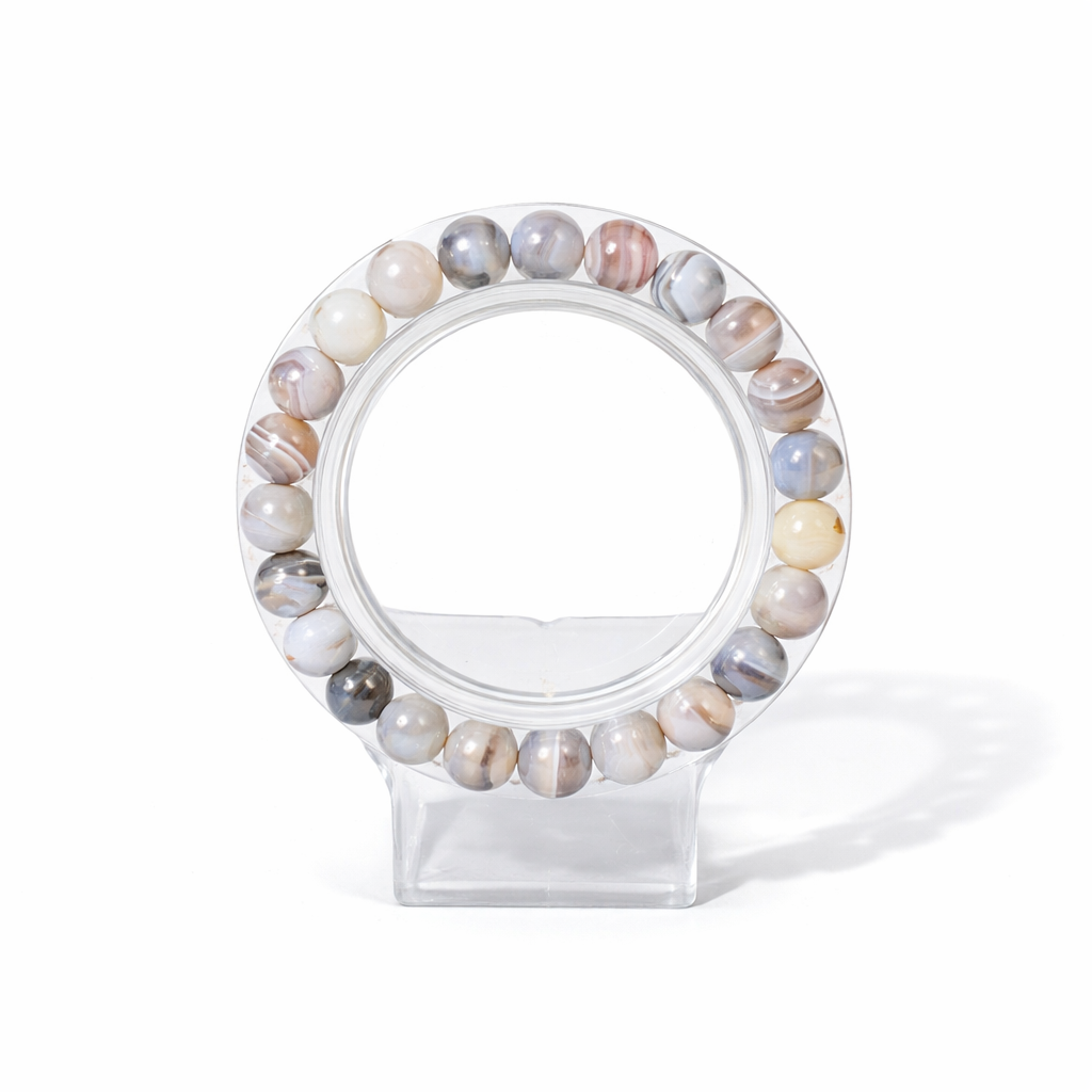 Faceted Botswana Agate Bracelet