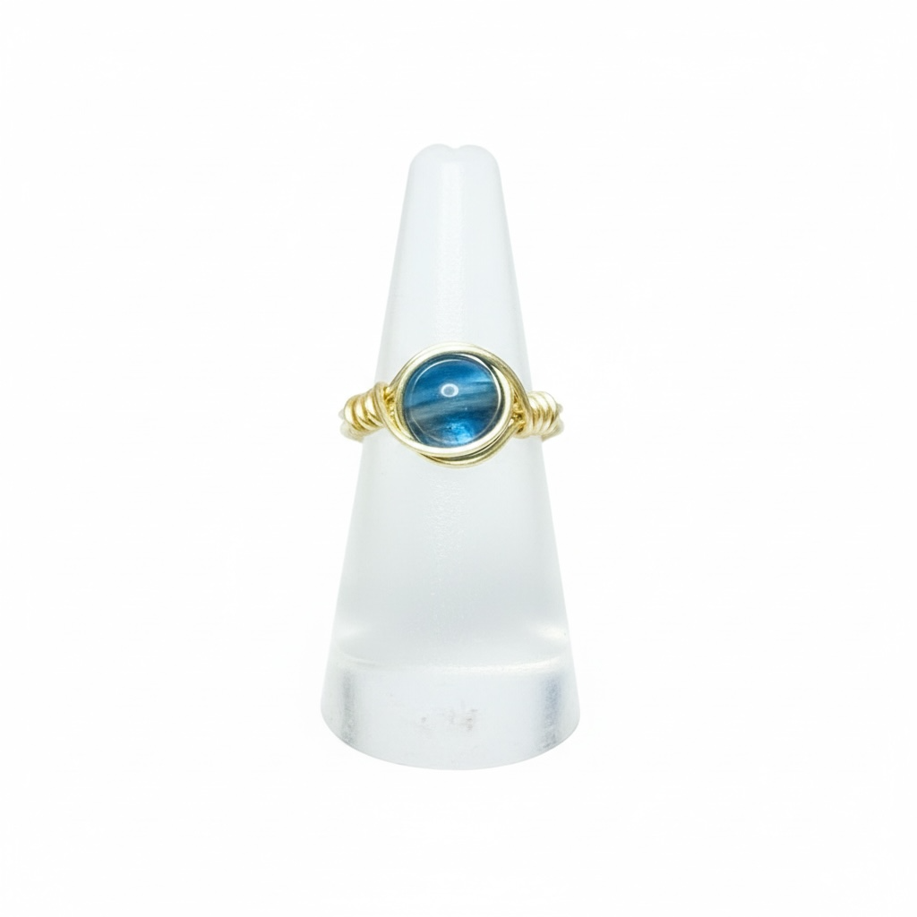 Wire Wrapped Gemstone Rings