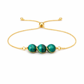 Malachite Lariat Bracelet