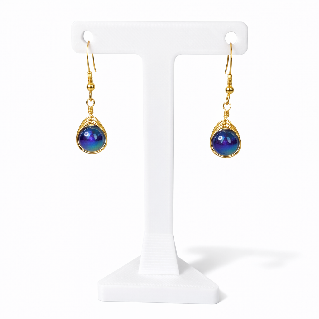 Galaxy Tiger’s Eye Earrings