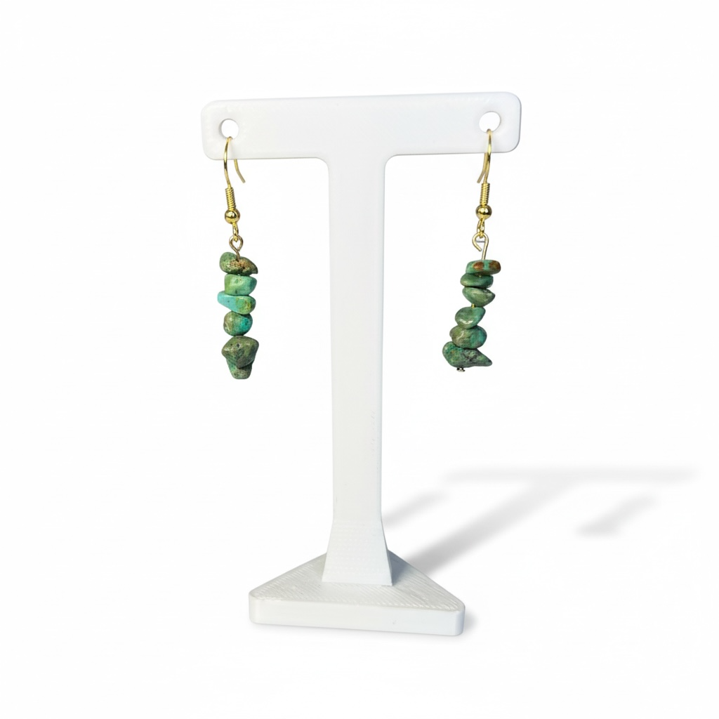 Turquoise Chip Jewelry Set