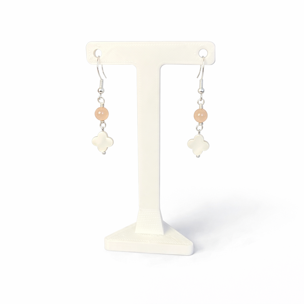 MOP Clover Earrings
