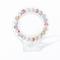 Amethyst Laced Agate Bracelet