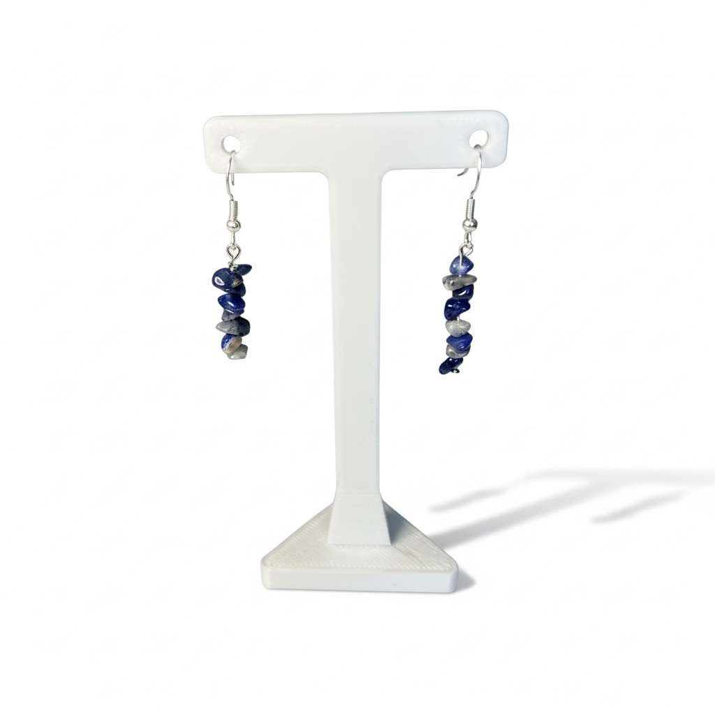 Sodalite Chip Jewelry Set