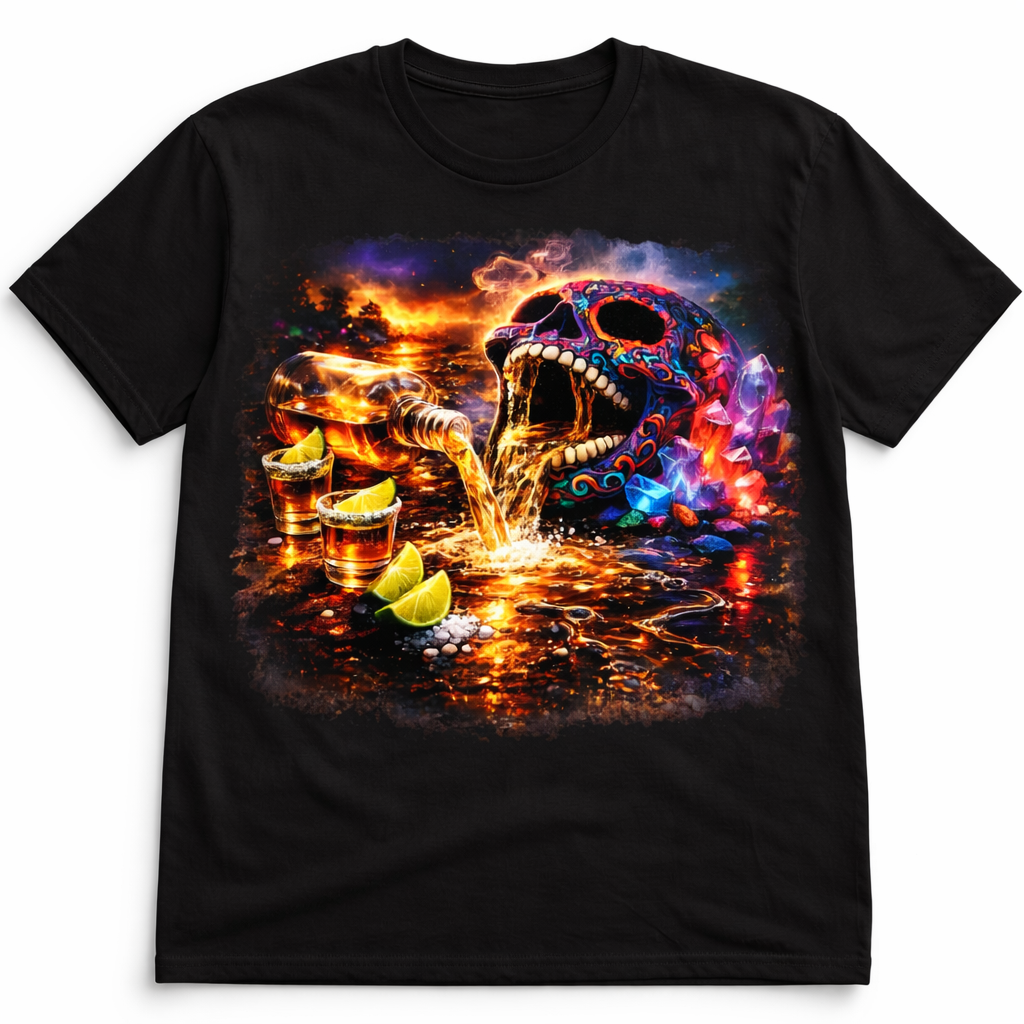 Tequila Skull Shirt