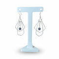 Blue Goldstone Earrings