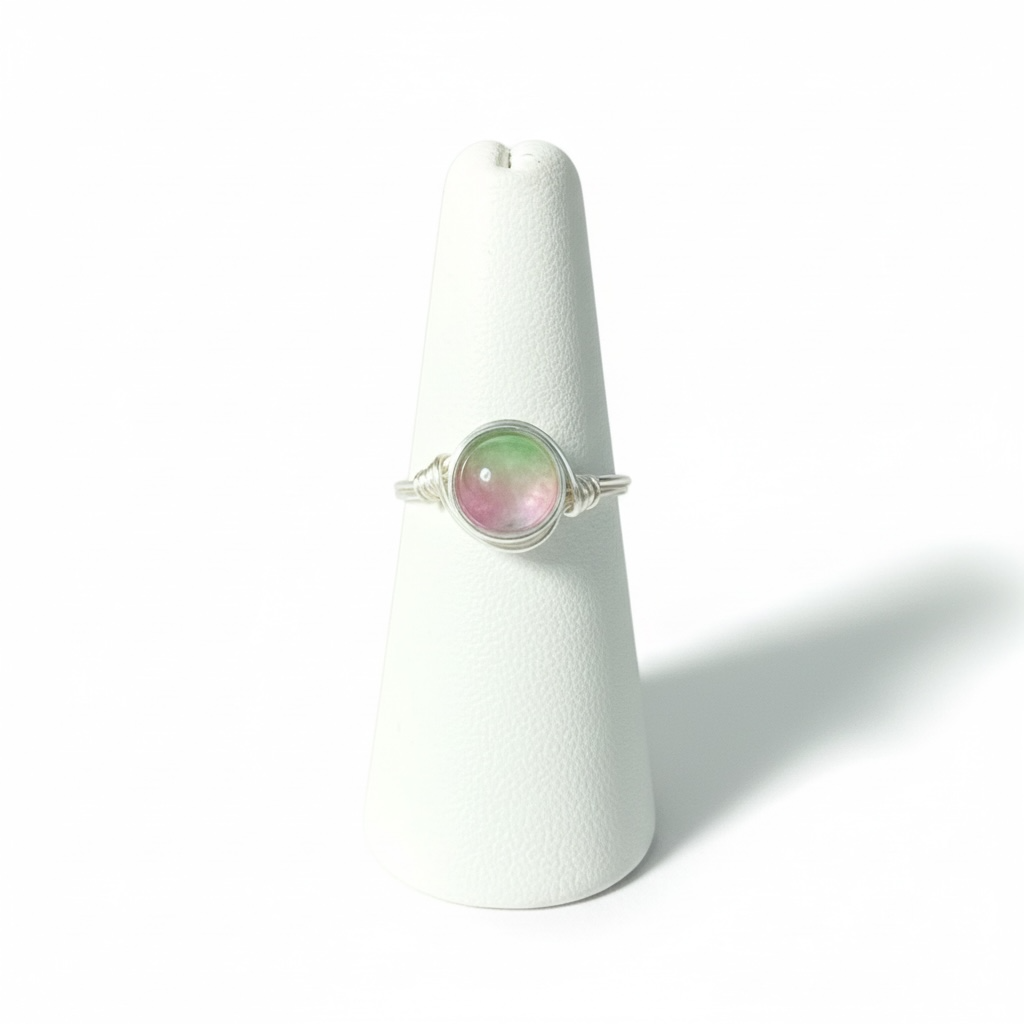 Wire Wrapped Gemstone Rings