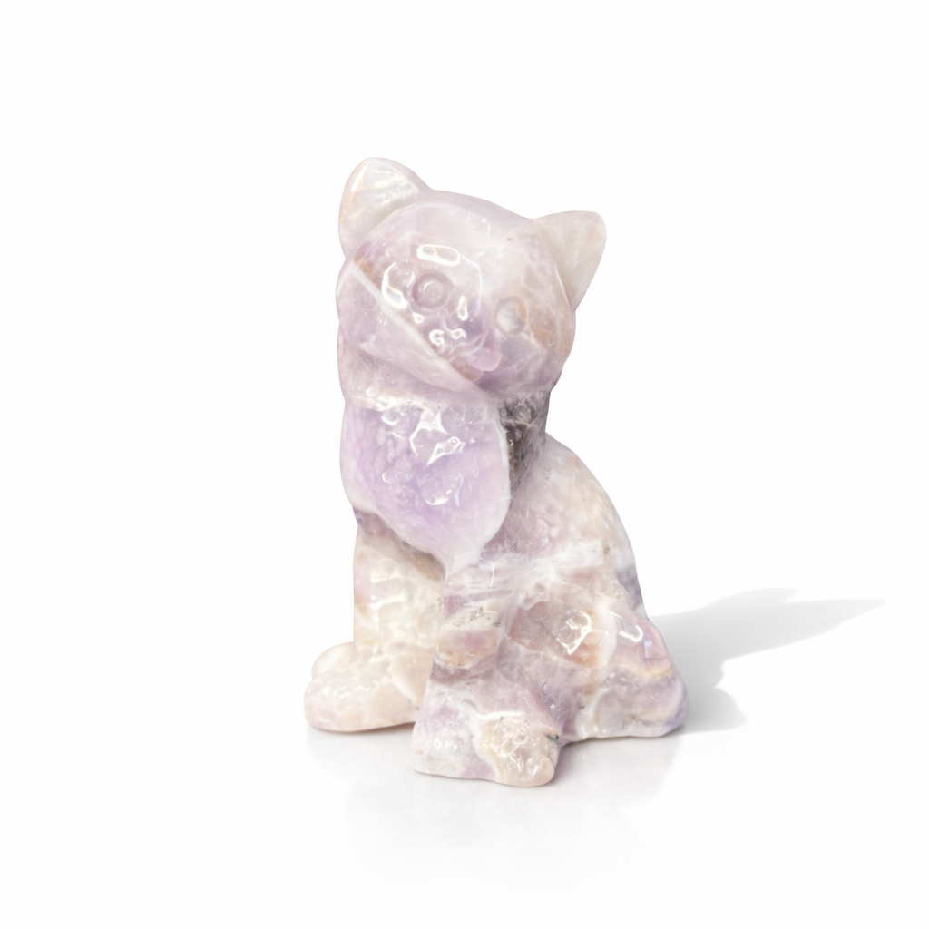 Crystal Cat Carving