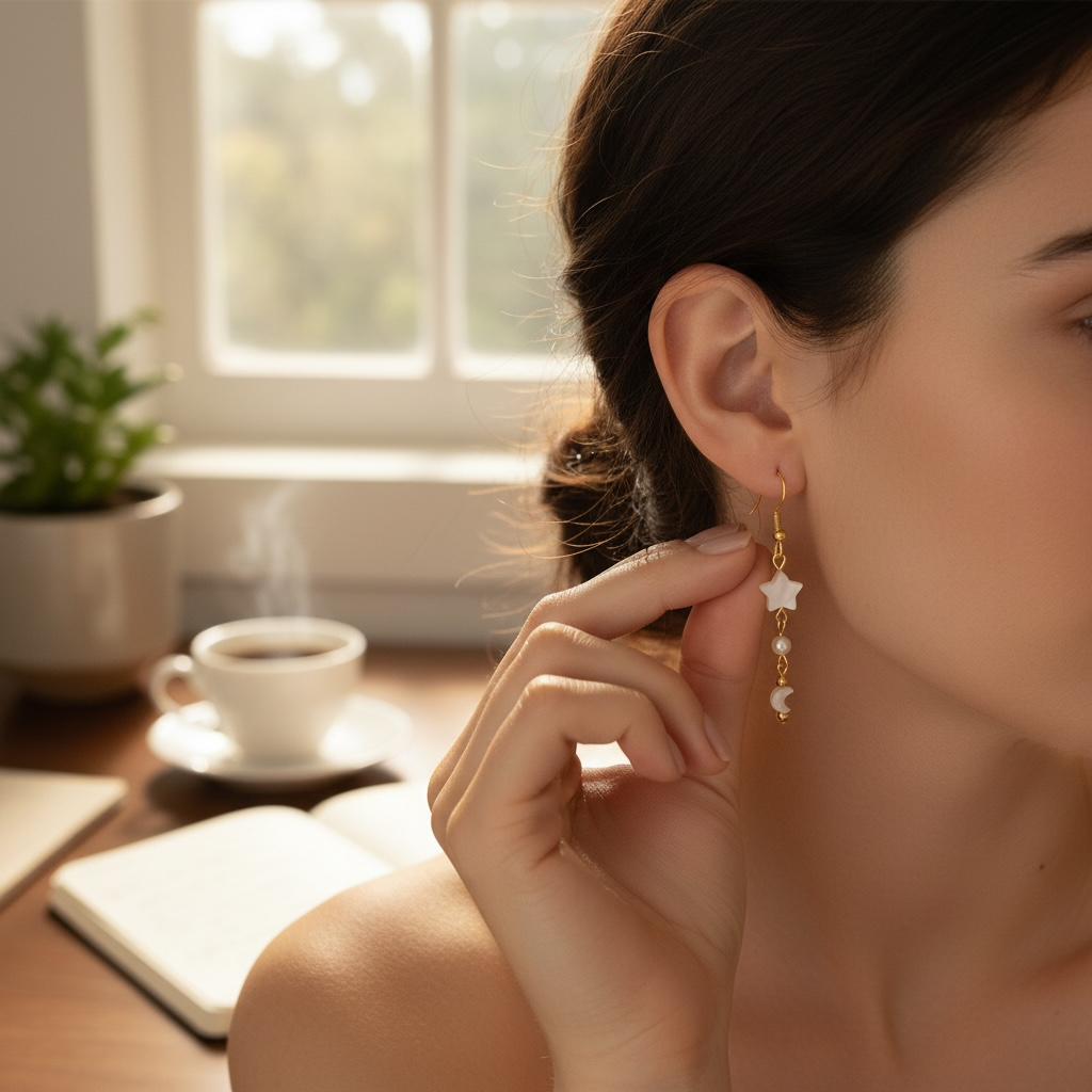 MOP Celestial Earrings
