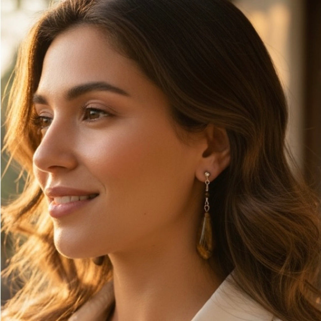 Tiger’s Eye Earrings